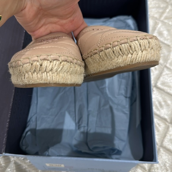 Prada Flat Quilted Leather Espadrilles - Picture 4 of 6